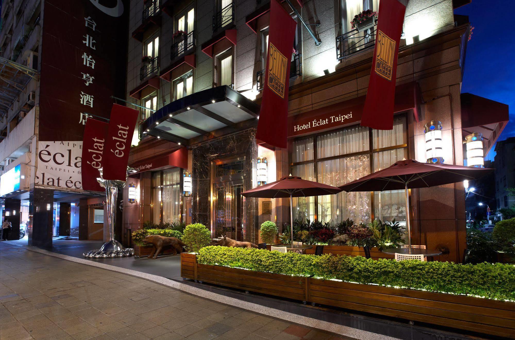Hotel Eclat Тайбэй Экстерьер фото
